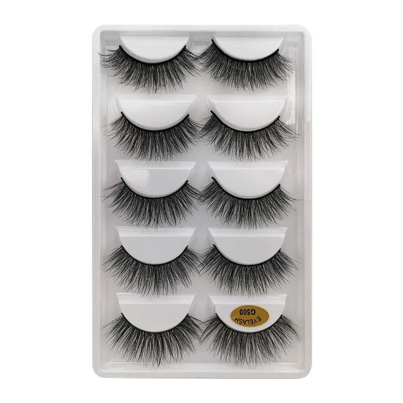 3-16 Pairs 3D Mink Lashes  Eyelashes Dramatic False Eyelashes  Cils Make... - $29.43