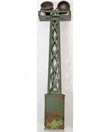 Metal Flood Light Towers green  11-1/4&quot; Tall. &amp; Street Lamp 7-1/2 Tall - $33.94 CAD