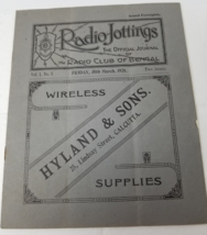 1928 Radio Jottings Journal of Radio Club of Bengal India German Super S... - £15.14 GBP