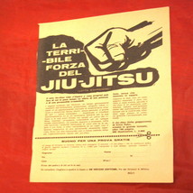 Vintage Advertising The Terrible Force of Ju-Jitsu Japanese Wrestling Er... - $12.07