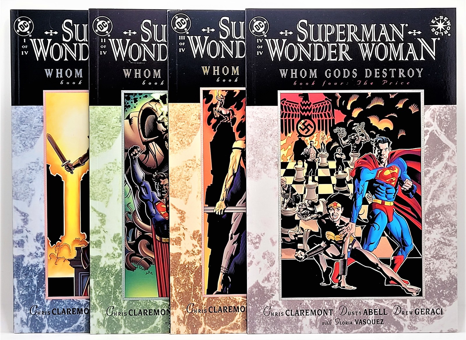 Primary image for Superman/Wonder Woman: Whom Gods Destroy Books 1-4 Published By DC Comics - CO4