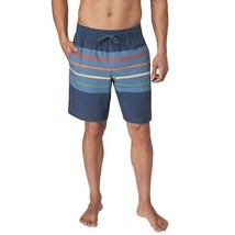 Hang Ten Men&#39;s Size XL Blue Stretch Internal Liner Quick Dry Swim Trunk Shorts - £11.46 GBP