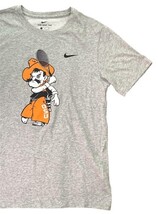 Nike Oklahoma State Cowboys Tee Shirt Medium Gray Dri-Fit NCAA New image 3