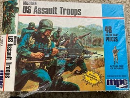 MPC Modern US Assault Troops  1/72nd 6013 - $25.00