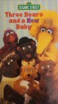 Sesame Street-Three Bears And A New Baby (VHS,2003)-TESTED Collectible Rare Vint - £35.51 GBP