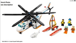 LEGO 60013 Coast Guard Helicopter Incomplete  - $20.00
