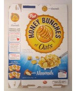 Empty POST Cereal Box HONEY BUNCHES OF OATS 2010 14.5 oz WITH ALMONDS [G... - £5.65 GBP