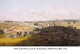 View of Dublin, from the Magazine, Phoenix-Park, 1795 by James Malton - Art Prin - £17.57 GBP+