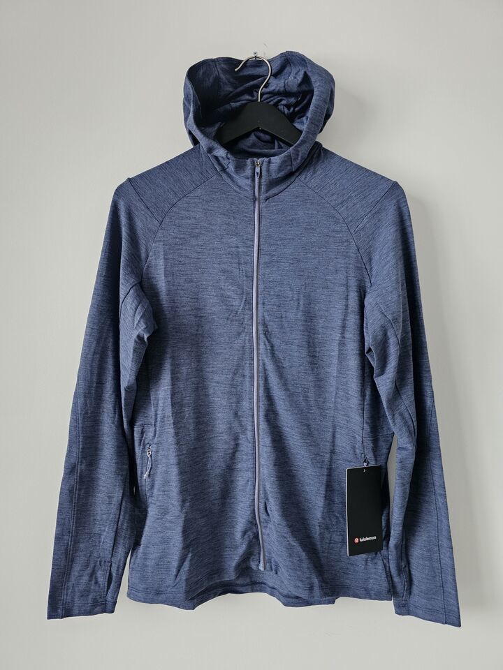 NWT LULULEMON TLPP Navy Blue Surge Warm Full Zip Hoodie Jacket Men's Large