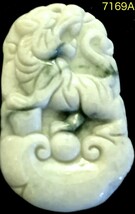 Natural Untreated Jade Tablet/Pendant, (7169A) - $20.19