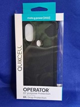 Quikcell Operator Pebble Black Phone Case For Moto G Power (2022) - £9.01 GBP