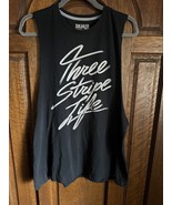 Adidas The Go-To Tee Performance Muscle Tank Top Women’s XL Charcoal Black - $16.71 CAD
