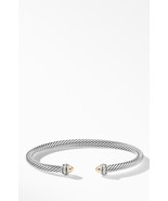 David Yurman Cable Classic Bracelet with 18K Gold &amp; Diamonds - $767.96 CAD