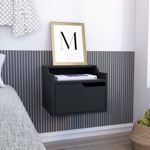 Busan Modern Floating Nightstand - Black - $96.99