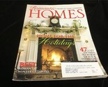Romantic Homes Magazine January 2009 Home for the Holidays 47 Cozy Details - $12.00