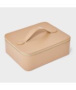 A New Day Travel Jewelry Box Brown with Mini Organizer Zip-Around - $19.45 CAD