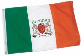 Brennan Irish Coat of Arms Ireland Flag - 3&#39;x5&#39; foot - £28.67 GBP