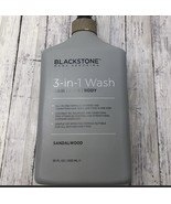 3-in-1 Men’s Wash Blackstone Sandal Wood 32 fl oz - $18.65