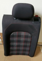 2015-2018 VW GTI Golf Rear Left Back Rest 40 Split Panel Trim Cloth Oem - £88.14 GBP
