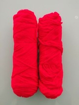 Unknown Brand 3.5 oz. and 2.5 oz Red Yarn 2 skeins - £5.43 GBP
