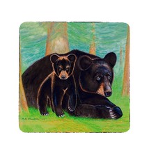 Betsy Drake Bear Cub Coaster Set of 4 - £27.68 GBP