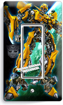 Transformers Autobot Bumble Bee Single Gfi Light Switch Boys Room Home Art Decor - £8.07 GBP