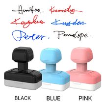 MiyaCstm Photo Custom Signature Stamp -Picture or Input Letters Two Kind... - £7.67 GBP