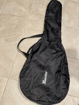 Maestro Guitar Case Zipper Gig Bag  ~ Black Nylon w/ Handle  + Shoulder ... - $266.96 MXN