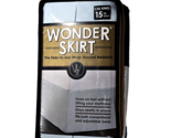 Wonder Skirt Easy To Use Wrap Around Bedskirt California King 15in Drop ... - £15.21 GBP