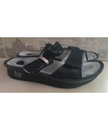 Alegria Karmen Black KAR-237 Slide Sparkle Sandal Size EU 38 US 8 / 8.5 ... - £23.70 GBP