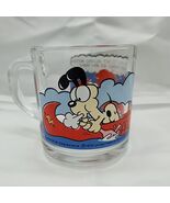 1978 McDonald&#39;s Garfield On A Canoe Glass Cup 3.5&quot; - $9.64 CAD