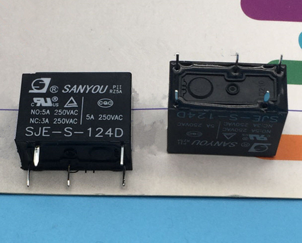 SJE-S-124D, 24VDC Relay, SANYOU Brand New!! - $9.00