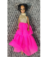 Vintage Topper Dawn African American Dale Doll 1970 70s Dress Pink Outfit - £50.99 GBP