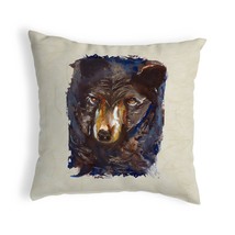 Betsy Drake Betsy&#39;s Bear Noncorded Pillow 18x18 - £42.80 GBP