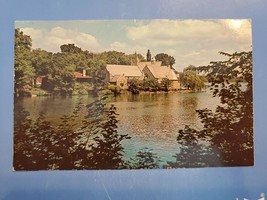 Vtg Postcard Seneca Falls, Cayuga Lake, Barge Canal, Finger Lakes - £3.98 GBP