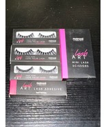 FARMASI LASH ART LUXE FALSE LASH 3 SETS W/ADHESIVE AND LASH SCISSORS - $13.71 CAD