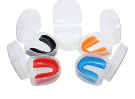 Sport Mouthguard Protection Mouthpiece Boxing Hockey Gym Teeth Grinding - £11.22 GBP