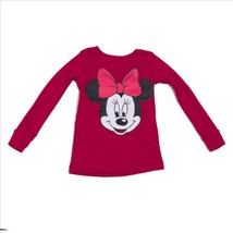 Childs Minnie Mouse Red Long Sleeve Top US size 5T 5A - $129.89 MXN