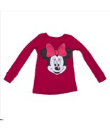 Childs Minnie Mouse Red Long Sleeve Top US size 5T 5A - $129.89 MXN