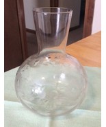 Small Etched Glass Decanter - £5.77 GBP