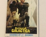 BattleStar Galactica Trading Card 1978 Vintage #85 Herbert Jefferson Jr - $1.97