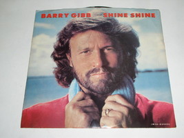 Barry Gibb Shine Shine 45 Rpm Record Picture Sleeve Vintage - £12.34 GBP