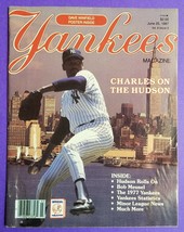 June 25, 1987 New York Yankees Magazine Charles Hudson Dave Winfield Poster - £3.88 GBP