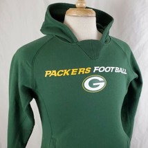 Green Bay Packers Hoodie Sweatshirt NFL Team Apparel Youth Large 14-16 F... - £11.70 GBP