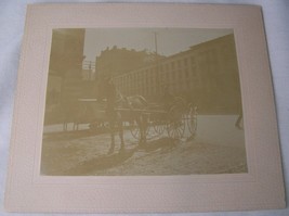 c1900 Antique Chappells Store We Seymour Horse Buggy Cabinet Photo Syracuse Ny - £7.90 GBP