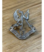Vintage Canadian Forces 6th DCRCH Duke of Yorks Hussars Hat Cap Badge KG JD - $17.82