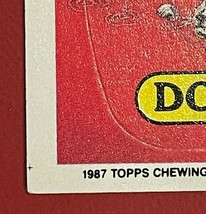 1987 Topps Gpk Garbage Pail Kids 298B Donna Donor Sticker Card Black Cross Error - £30.03 GBP
