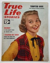 VTG True Life Stories Magazine January 1954 Vol 1 #4 Tempted Wife No Label - £14.81 GBP