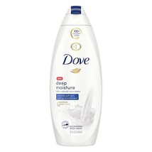 Dove Body Wash 22 Ounce Deep Moisture (650ml) (Pack of 6) - £57.62 GBP