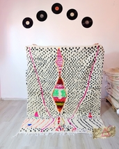 Authentic Moroccan Rug  - Custom Beni Ourain rug - Azilal Rug - berber Rug  - £1,078.92 GBP